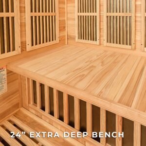 Rylan Indoor Infrared Sauna – 4 Person - Image 7