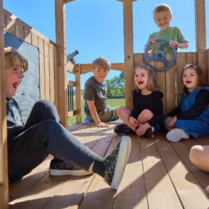 Dover Bay Swing Set with Tube Slide - Image 11