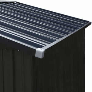 VEIKOUS 8 ft. × 12 ft. Outdoor Metal Storage Shed with Lockable Door and Vents - Image 5