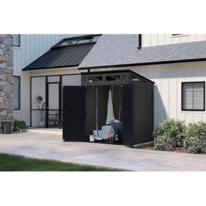 Suncast Modernist 6 ft. × 5 ft. Resin Storage Shed - Image 7