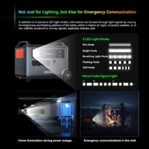 Oscal PowerMax 6000 | 6000W Portable Power Station with 120/240V Dual Voltage - Image 41