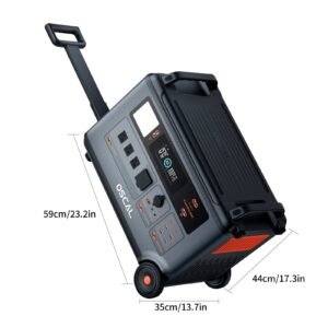 Oscal PowerMax 6000 | 6000W Portable Power Station with 120/240V Dual Voltage - Image 40