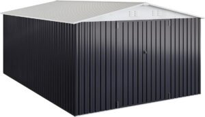Patiowell 10 ft. × 12 ft. Metal Outdoor Storage Shed - Image 5