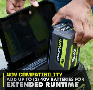 RYOBI 80V HP Brushless 30 in. Zero-Turn Mower with (2) 80V 10Ah Batteries and Charger - Image 15