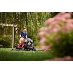 Troy-Bilt Bronco 46" Gas Riding Lawn Mower with 547cc Engine and AutoDrive Transmission - Image 12