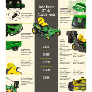 John Deere Z325E 48 in. 24 HP Gas Dual Hydrostatic Zero-Turn Riding Mower - Image 4