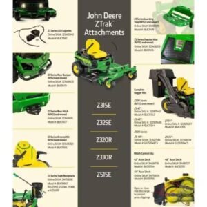 John Deere Z325E 54 in. 24 HP Gas Dual Hydrostatic Zero-Turn Riding Mower - Image 10