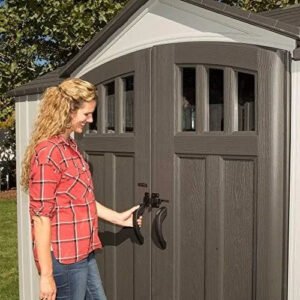Lifetime 60243 10 ft. × 8 ft. Side-Entry Outdoor Storage Shed - Image 10