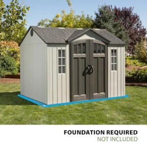 Lifetime 60243 10 ft. × 8 ft. Side-Entry Outdoor Storage Shed - Image 5