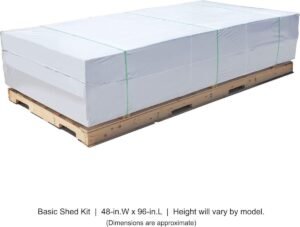 Handy Home Products Tribeca 10 ft. × 12 ft. Wood Storage Shed with Floor - Image 5