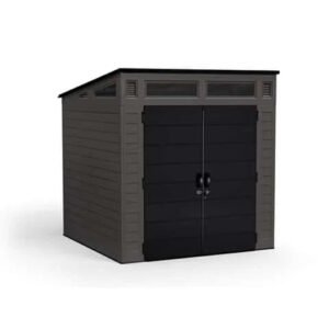 Suncast Modernist 7 ft. × 7 ft. Resin Storage Shed - Image 9