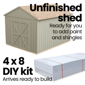 Handy Home Products Windemere 10 ft. × 12 ft. Wood Storage Shed with Floor - Image 12