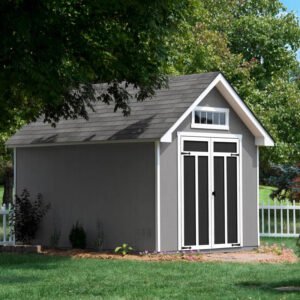 Handy Home Products Tribeca 10 ft. × 12 ft. Wood Storage Shed with Floor - Image 8