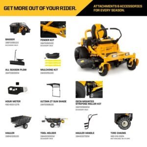 Cub Cadet Ultima ZT1 54" 24HP Zero Turn Mower - Image 10