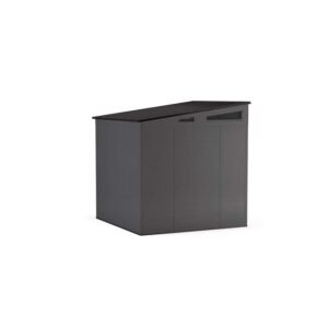 Suncast Modernist 7 ft. × 7 ft. Resin Storage Shed - Image 3