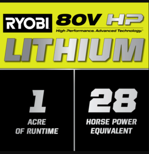 RYOBI 80V HP Brushless 30 in. Zero-Turn Mower with (2) 80V 10Ah Batteries and Charger - Image 3