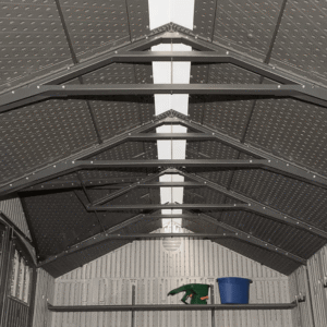 Lifetime 60213 17.5 ft. × 8 ft. Dual-Entry Outdoor Storage Shed - Image 3