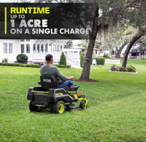RYOBI 80V HP Brushless 30 in. Zero-Turn Mower with (2) 80V 10Ah Batteries and Charger - Image 8