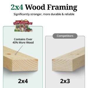 Little Cottage Co. Value Gable 12 ft. × 20 ft. Outdoor Wood Storage Shed Precut Kit - Image 9