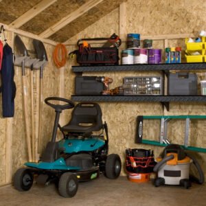Handy Home Products Charleston Value Gable 10 ft. × 12 ft. DIY Wood Storage Shed with Floor - Image 7