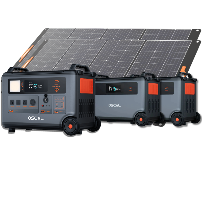 Oscal PowerMax 6000 | 6000W Portable Power Station with 120/240V Dual Voltage - Image 18