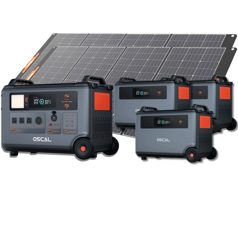 Oscal PowerMax 6000 | 6000W Portable Power Station with 120/240V Dual Voltage - Image 20