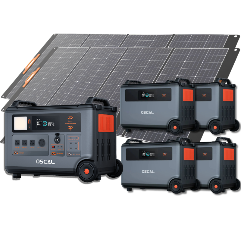 Oscal PowerMax 6000 | 6000W Portable Power Station with 120/240V Dual Voltage - Image 21