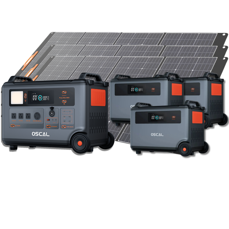 Oscal PowerMax 6000 | 6000W Portable Power Station with 120/240V Dual Voltage - Image 26