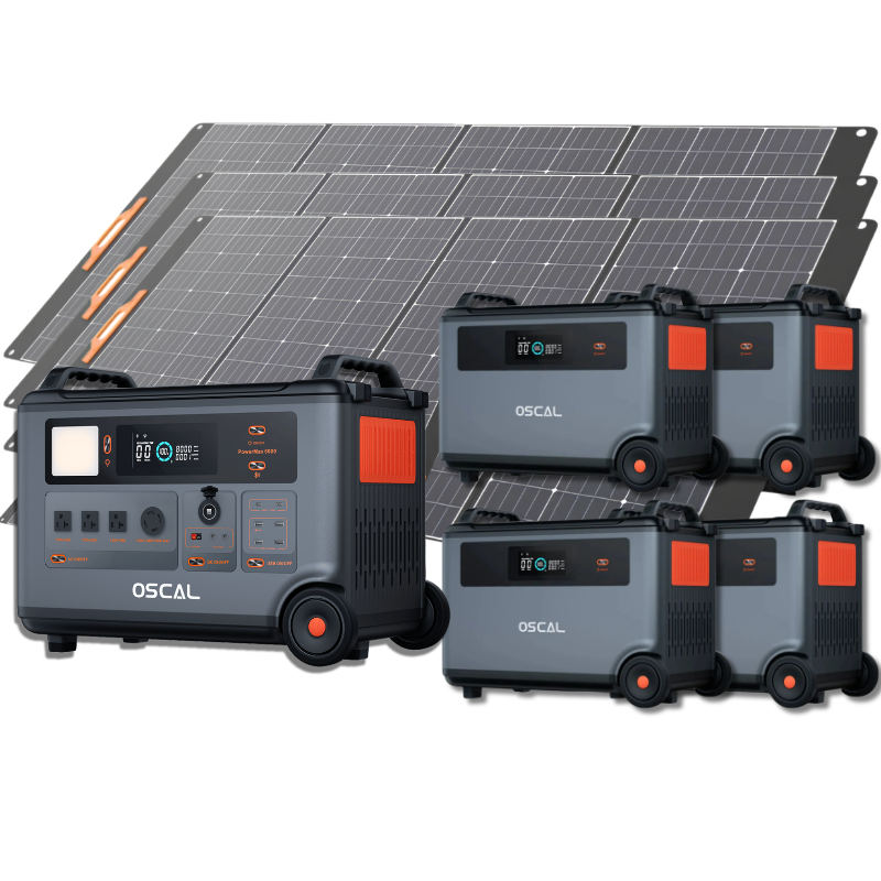 Oscal PowerMax 6000 | 6000W Portable Power Station with 120/240V Dual Voltage - Image 27