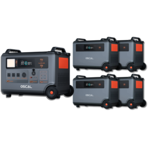 Oscal PowerMax 6000 | 6000W Portable Power Station with 120/240V Dual Voltage - Image 5