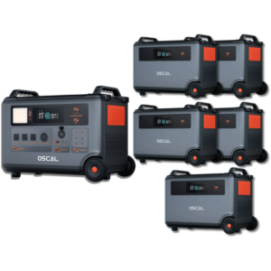 Oscal PowerMax 6000 | 6000W Portable Power Station with 120/240V Dual Voltage - Image 6