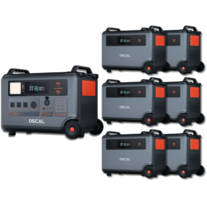 Oscal PowerMax 6000 | 6000W Portable Power Station with 120/240V Dual Voltage - Image 7