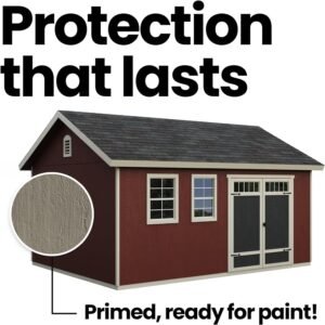 Handy Home Products Scarsdale 12 ft. × 16 ft. DIY Wood Storage Shed with Floor - Image 7