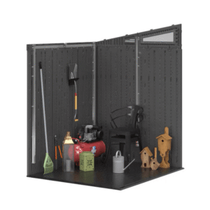 Suncast Modernist 6 ft. × 5 ft. Resin Storage Shed - Image 5