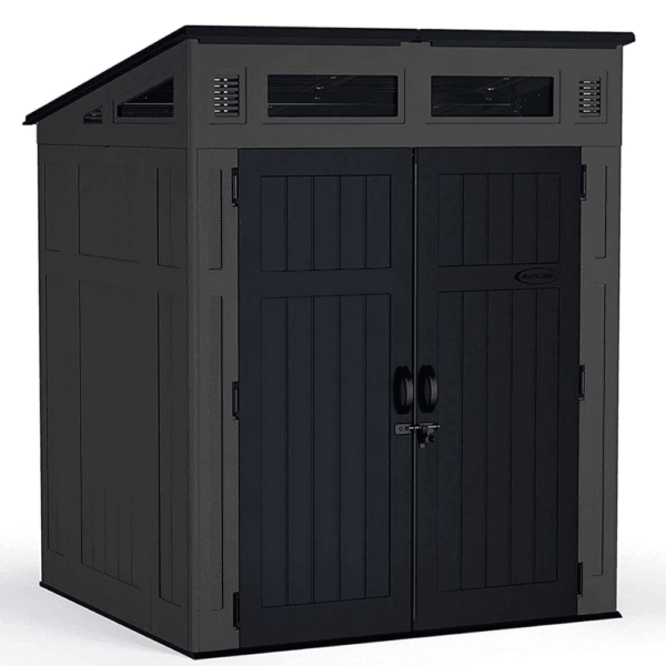 Suncast Modernist 6 ft. × 5 ft. Resin Storage Shed