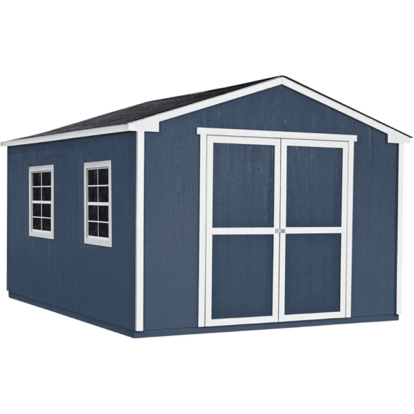 Handy Home Products Charleston Value Gable 10 ft. × 16 ft. DIY Wood Storage Shed
