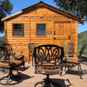 Outdoor Living Today 12 × 12 Western Red Cedar Sunshed Garden Shed - Image 10