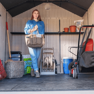 Lifetime 60453 10 ft. × 8 ft. Outdoor Storage Shed - Image 11