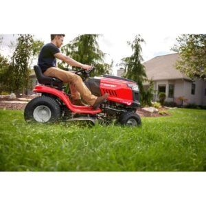 Troy-Bilt Bronco 46" Gas Riding Lawn Mower with 547cc Engine and AutoDrive Transmission - Image 9