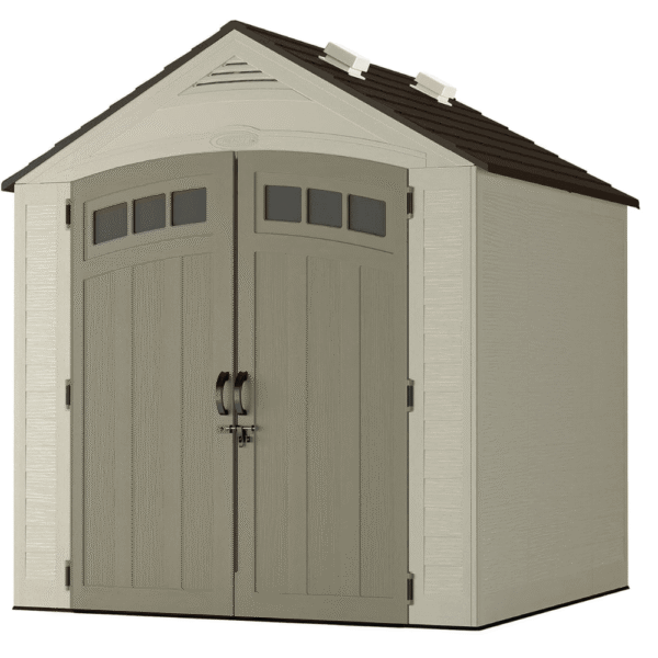 Suncast Vista 7 ft. × 7 ft. Resin Storage Shed