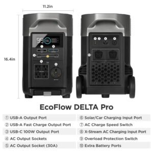 EcoFlow DELTA Pro Portable Power Station & Solar Kits - Image 7
