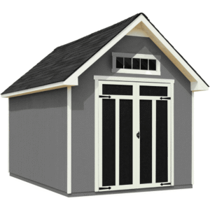 Handy Home Products Tribeca 10 ft. × 12 ft. Wood Storage Shed with Floor
