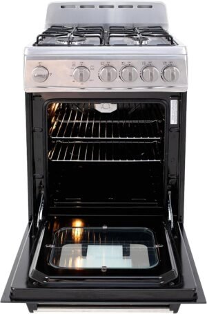 Avanti GR2013CSS 20-Inch Freestanding Gas Range, Stainless Steel - Image 5