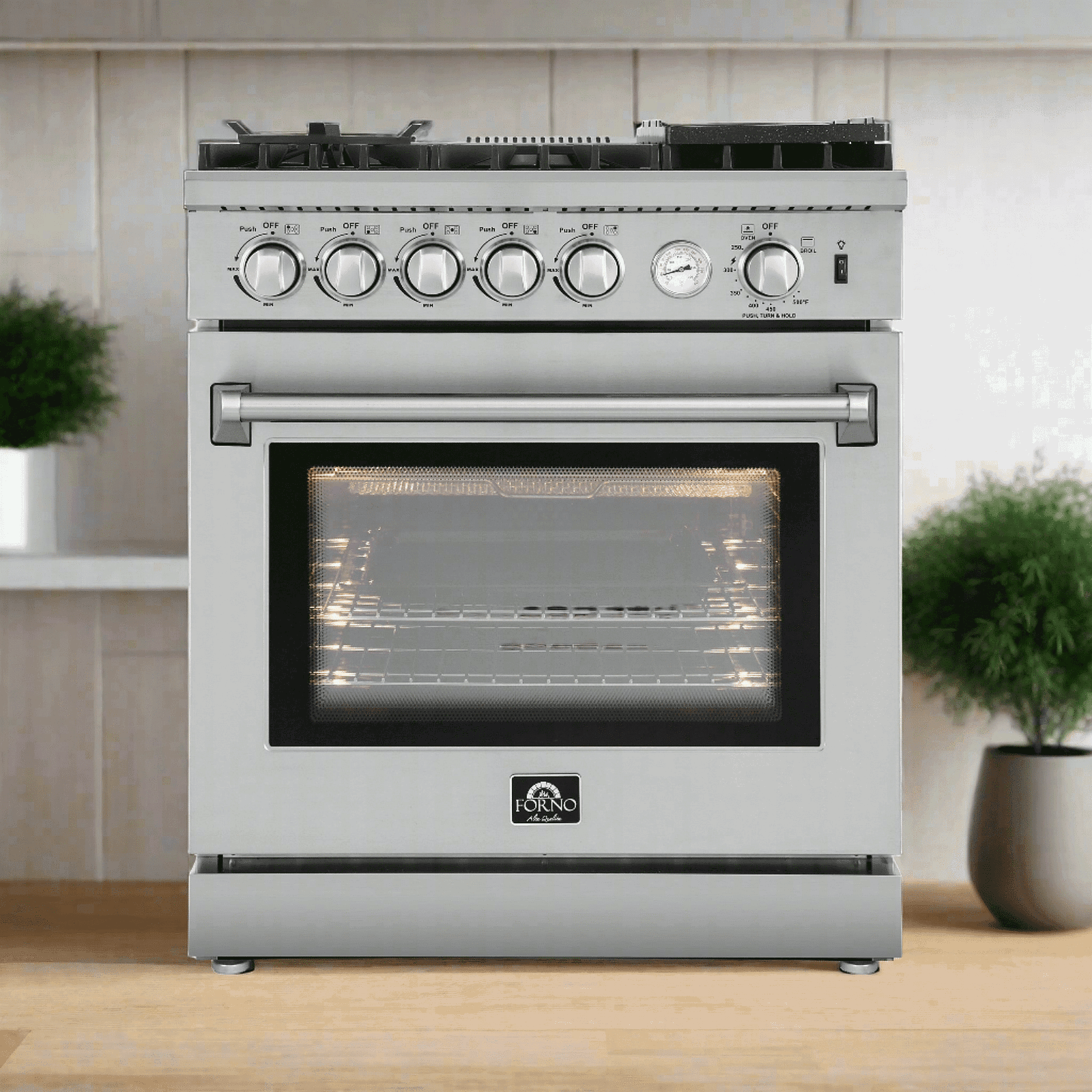 hananoa-llc-hananoa-forno-30-inch-freestanding-gas-range-ffsgs6275-30-01-20260620091230-10ea6a8f-1.png Forno FFSGS6275-30 30-Inch Freestanding Gas Range with Convection - Image 1