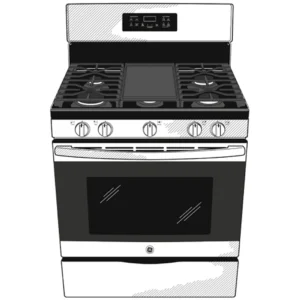 GE 30-Inch Freestanding Gas Range with 4.8 cu. ft. Oven Capacity and Sealed Cooktop Burners - Image 15