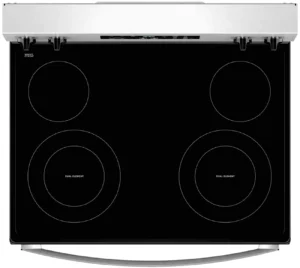 Whirlpool WFE535S0JS 5.3 cu. ft. Freestanding Electric Range with Fan Convection and Frozen Bake Technology, Stainless Steel - Image 3