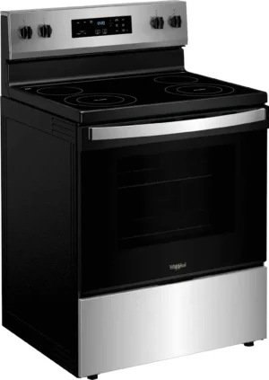 Whirlpool WFE535S0JS 5.3 cu. ft. Freestanding Electric Range with Fan Convection and Frozen Bake Technology, Stainless Steel - Image 6
